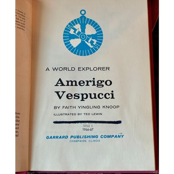 Vintage Explorer Book Set – Ponce de Leon, Vespucci, Ethan Allen - Picture 4 of 7